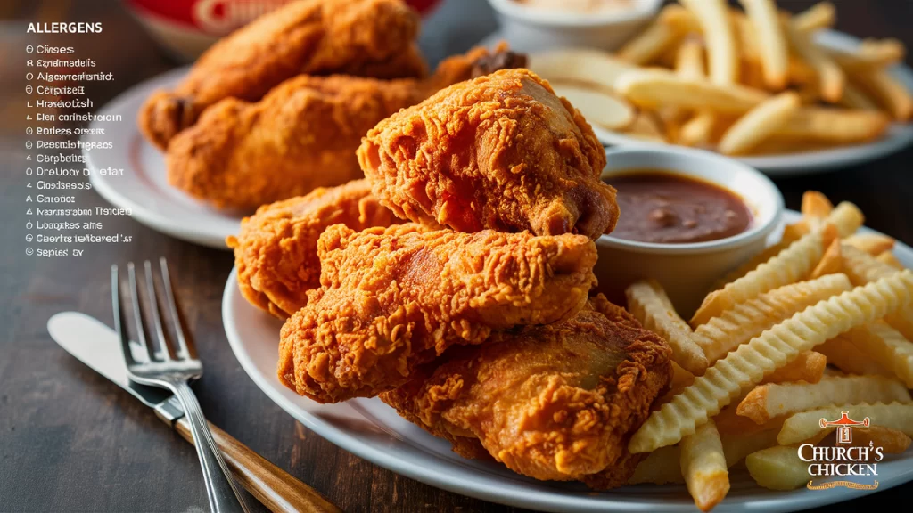 Church's Chicken Allergy Info